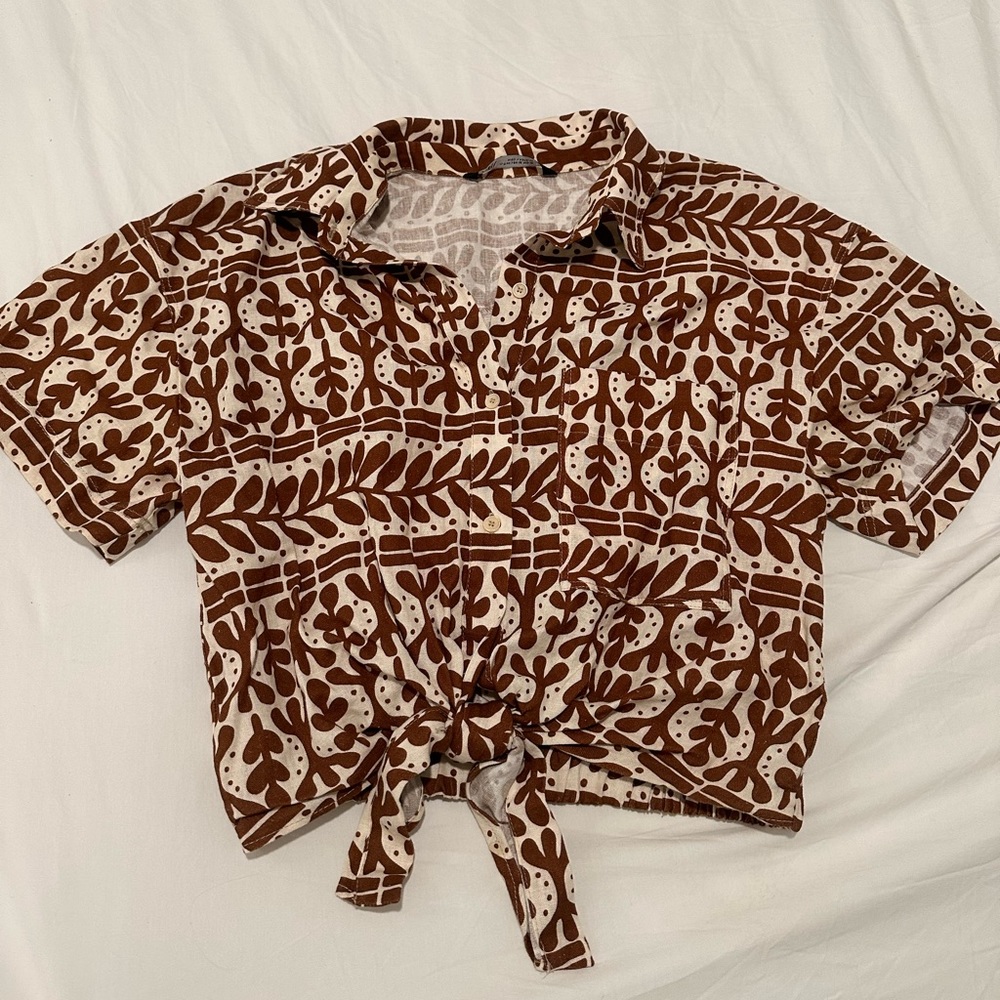 Zara crop top XS